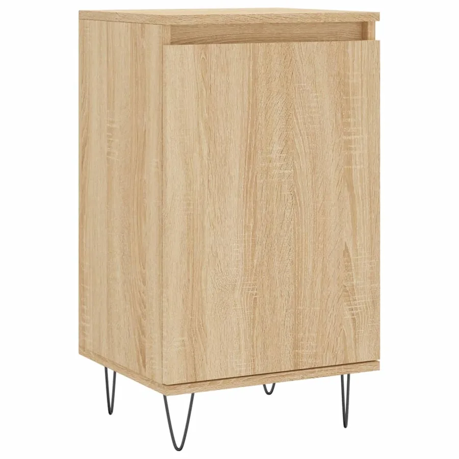 Buffets 2 pcs chêne sonoma 40x35x70 cm bois d'ingénierie - 5