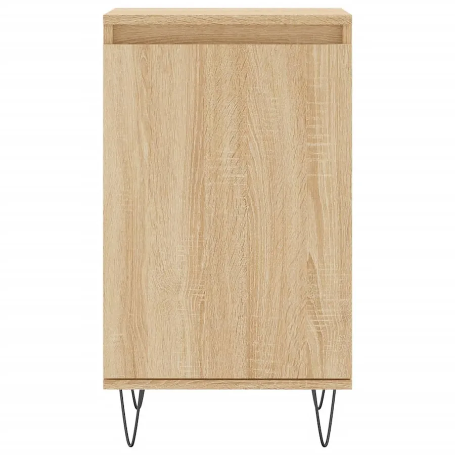Buffets 2 pcs chêne sonoma 40x35x70 cm bois d'ingénierie - 6