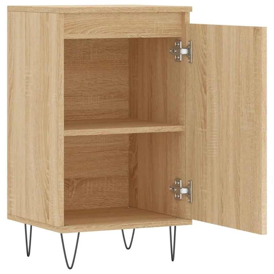 Buffets 2 pcs chêne sonoma 40x35x70 cm bois d'ingénierie - 7
