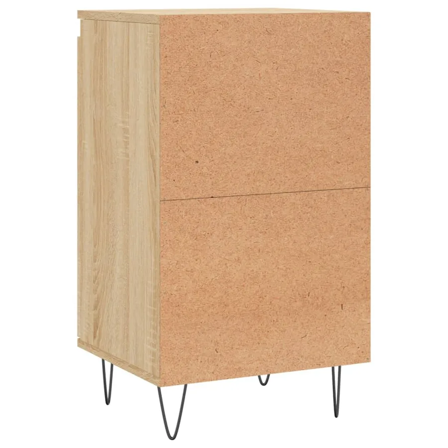 Buffets 2 pcs chêne sonoma 40x35x70 cm bois d'ingénierie - 9