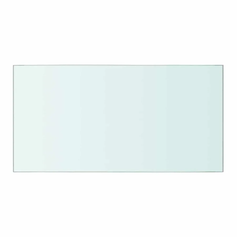 Panneau pour étagère Verre transparent 40 x 20 cm - 2