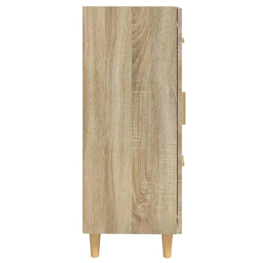 Buffet Chêne sonoma 69,5x34x90 cm Bois d'ingénierie - 8