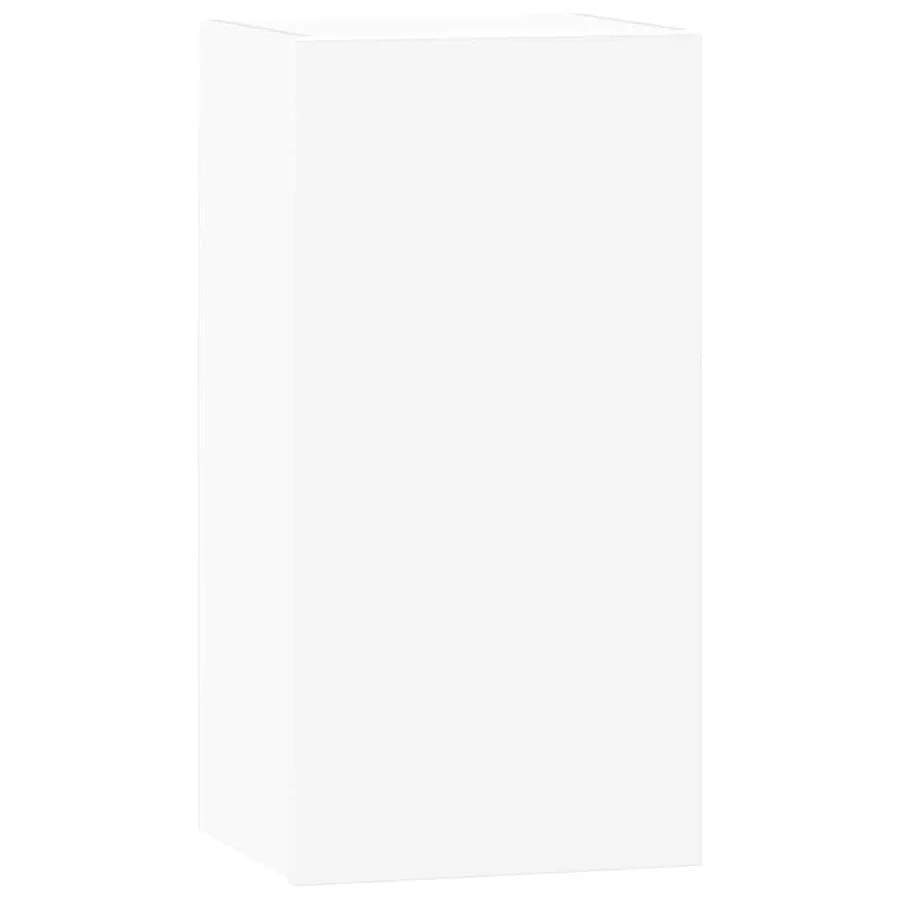Ensemble de meubles TV 8 pcs Blanc Bois d'ingénierie - 5