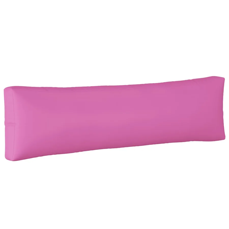 Coussins de palette lot de 2 rose tissu Oxford - 5