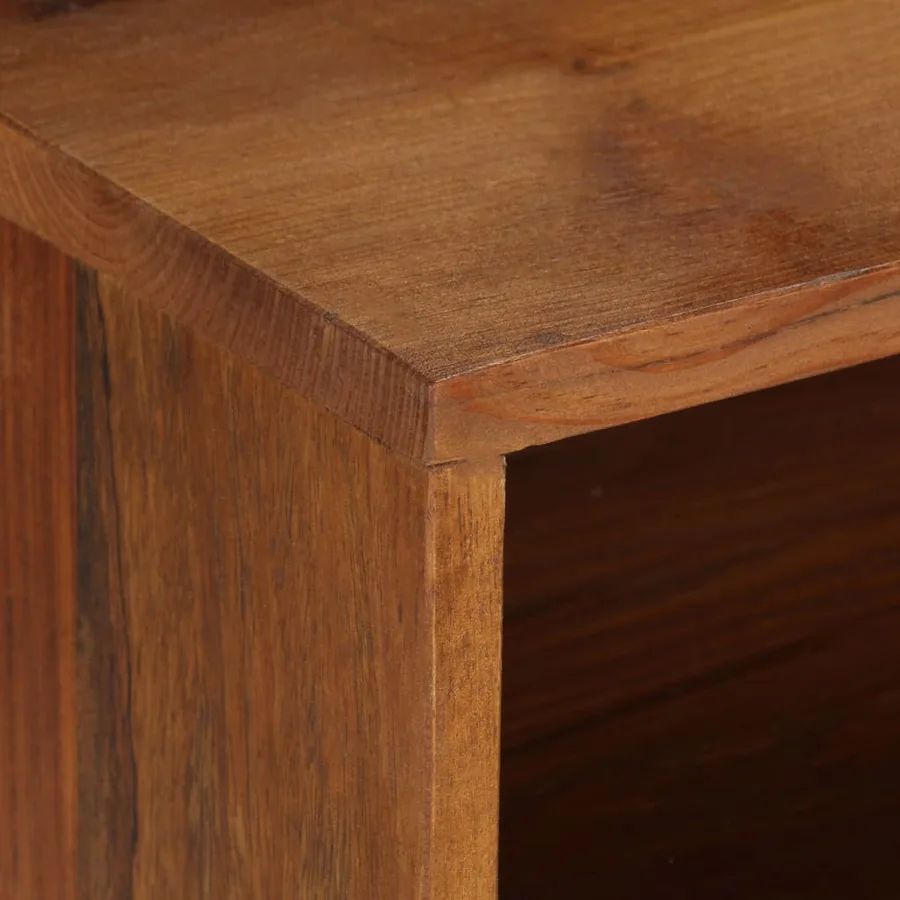 Meuble TV Bois de récupération solide 140x30x40 cm - 4