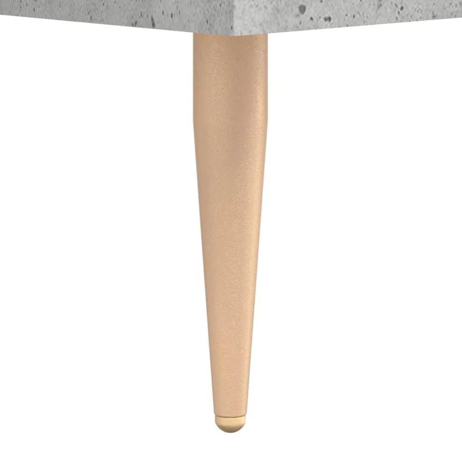 Buffet gris béton 69,5x34x90 cm bois d'ingénierie - 12
