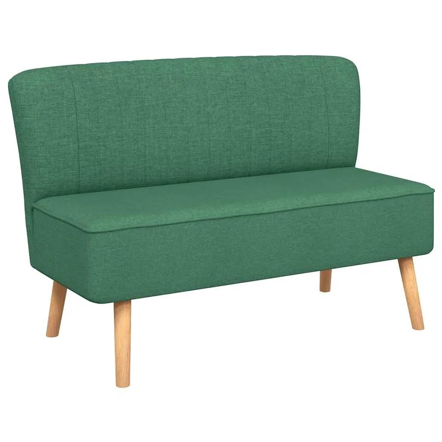 Canapé 117x55,5x77 cm Tissu Vert - 2