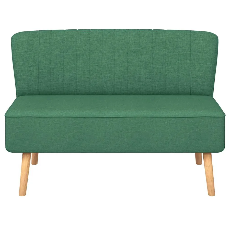 Canapé 117x55,5x77 cm Tissu Vert - 3