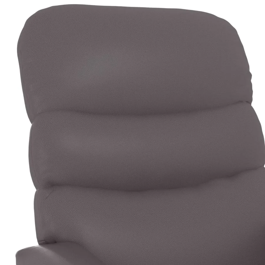 Fauteuil inclinable Gris Similicuir - 7