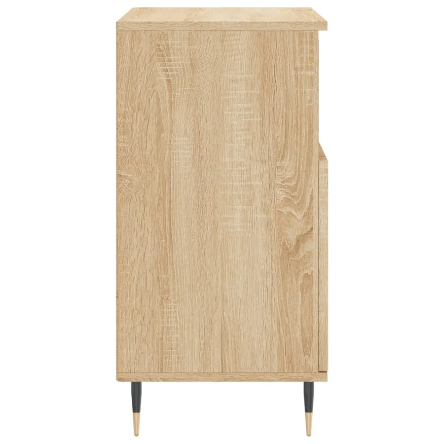 Buffet Chêne sonoma 60x35x70 cm Bois d'ingénierie - 7