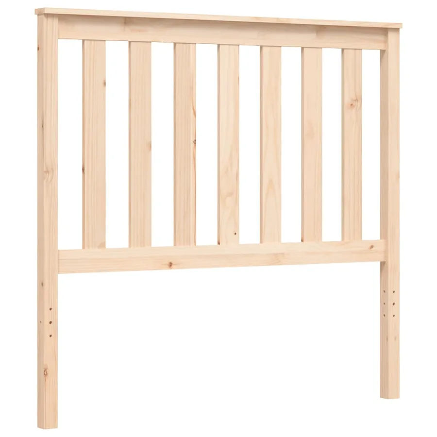 Cadre de lit sans matelas 100x200 cm bois massif - 9