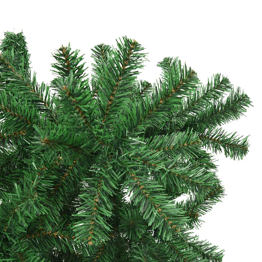Sapin de Noël artificiel renversé avec support Vert 210 cm - 3
