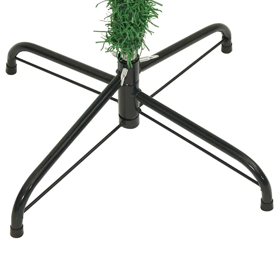 Sapin de Noël artificiel renversé avec support Vert 210 cm - 5