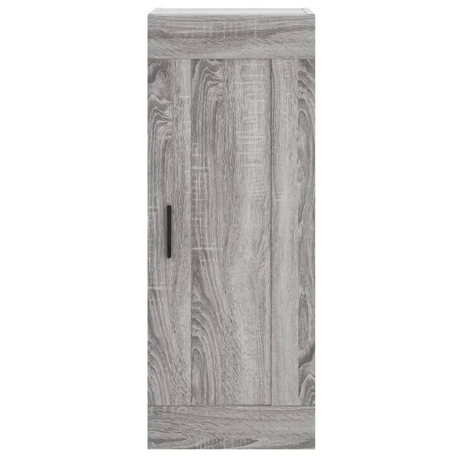 Buffet haut Sonoma gris 34,5x34x180 cm Bois d'ingénierie - 6