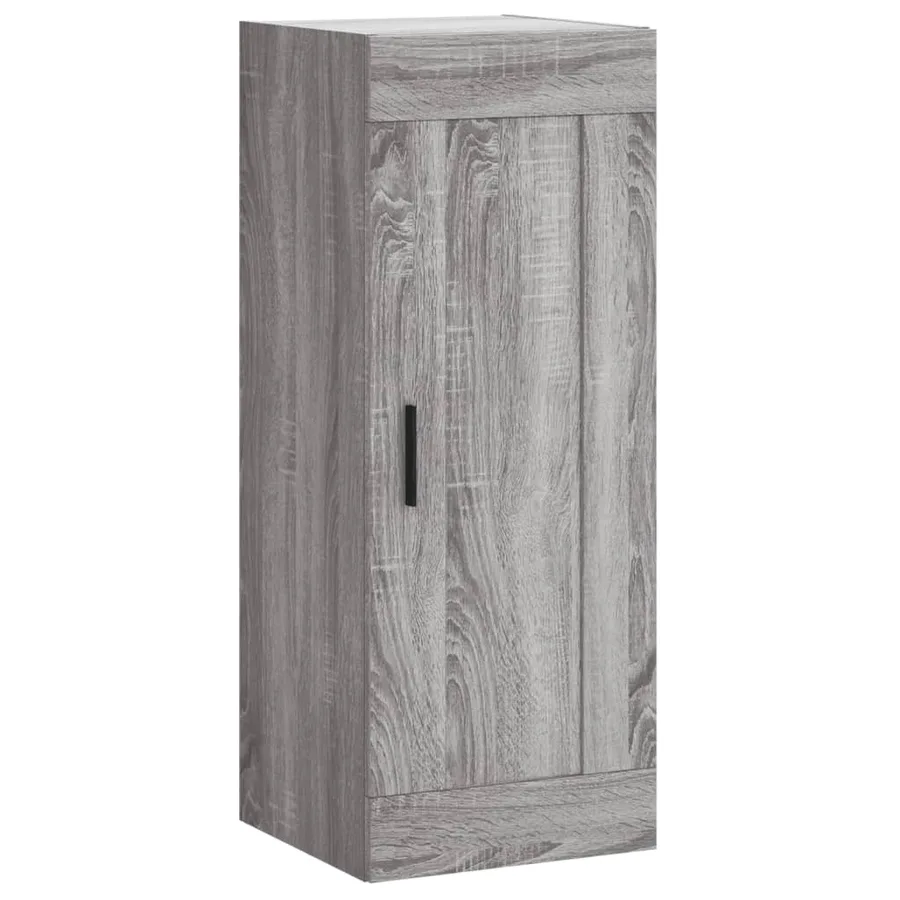 Buffet haut Sonoma gris 34,5x34x180 cm Bois d'ingénierie - 7