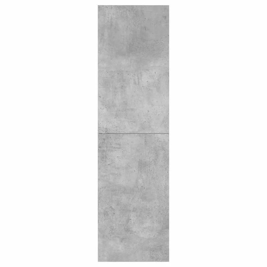 Meuble TV Gris béton 30,5x30x110 cm Bois d’ingénierie - 3