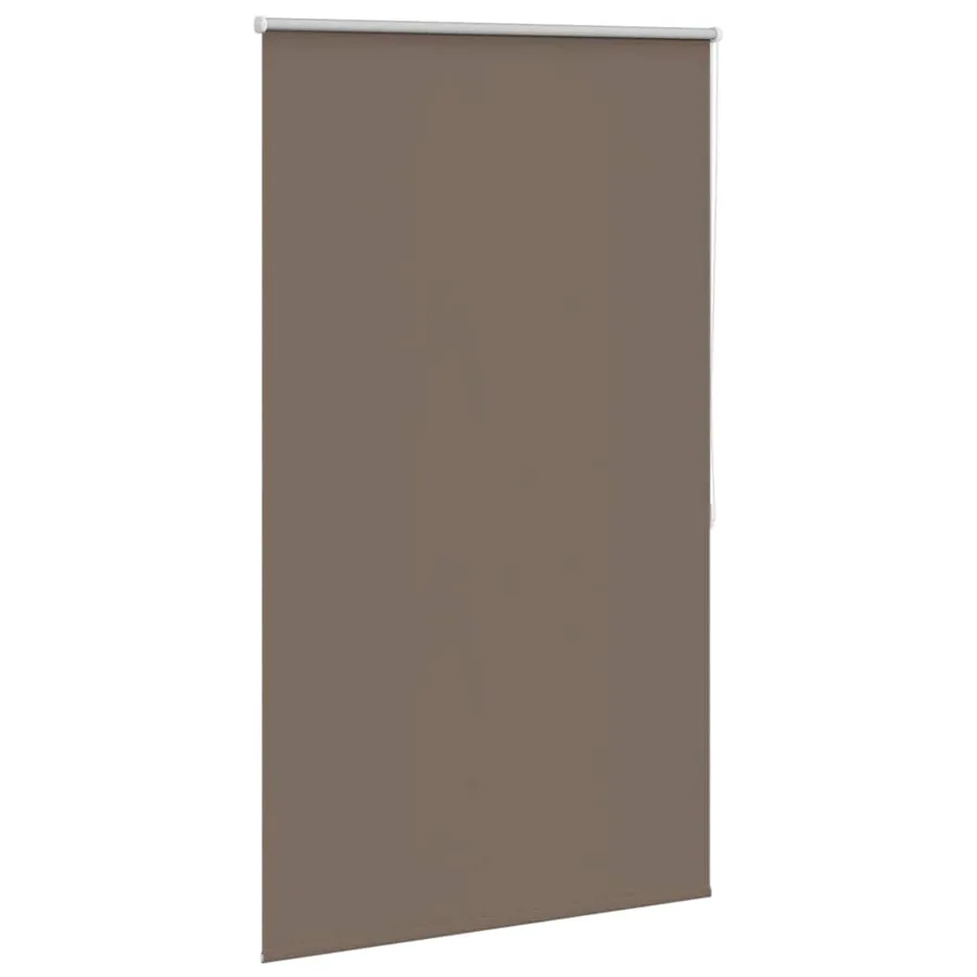 Store enrouleur occultant 84,4 x 175 cm, largeur du tissu 80 cm, couleur café - 3