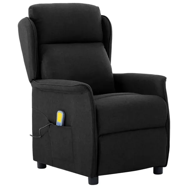 Chaise de massage Noir 93.5 x 67.5 x 101.5 cm tissu