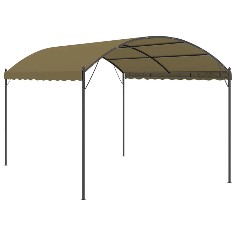Belvédère 4x3x2,6 m Taupe 180 g/m² - 2