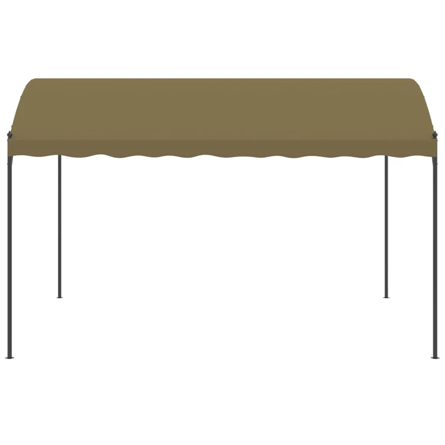 Belvédère 4x3x2,6 m Taupe 180 g/m² - 4