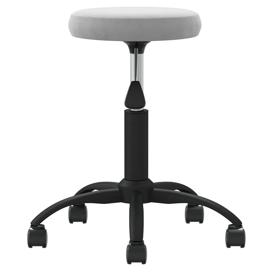 Chaise de salle à manger Gris clair Velours - 3