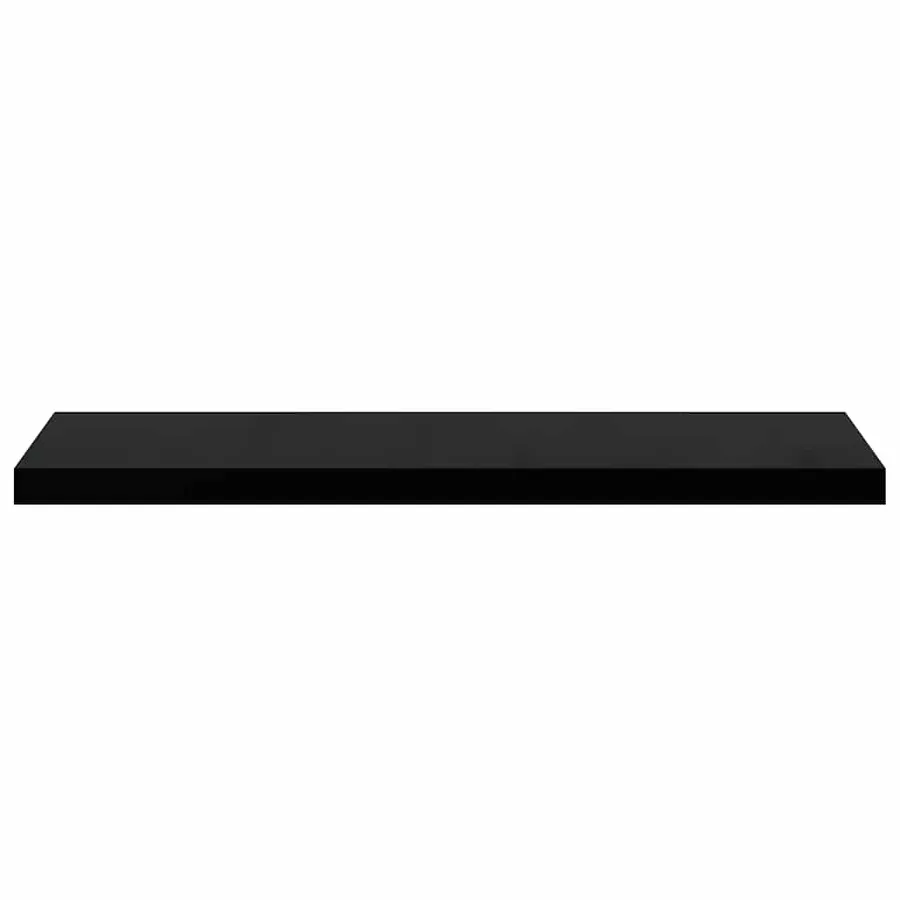 Étagère murale flottante noir 90x23,5x3,8 cm MDF - 6