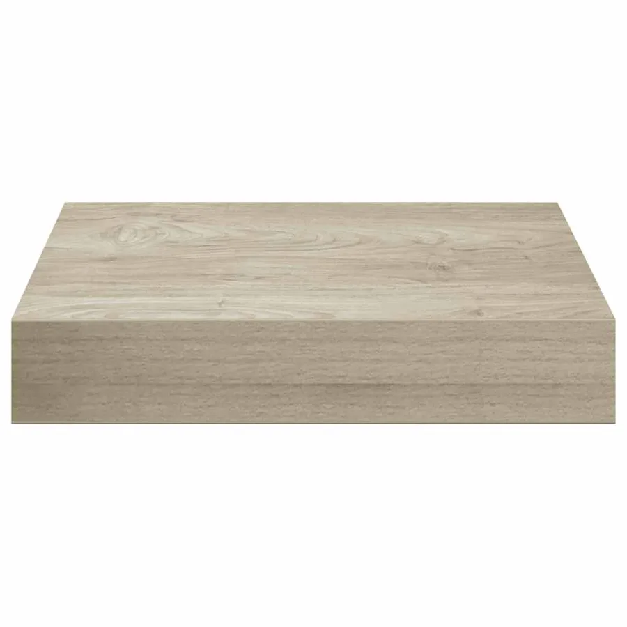 Étagères murales flottantes 4 pcs chêne 23x23,5x3,8 cm MDF - 7