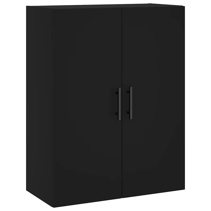 Armoire murale noir 69,5x34x90 cm - 2