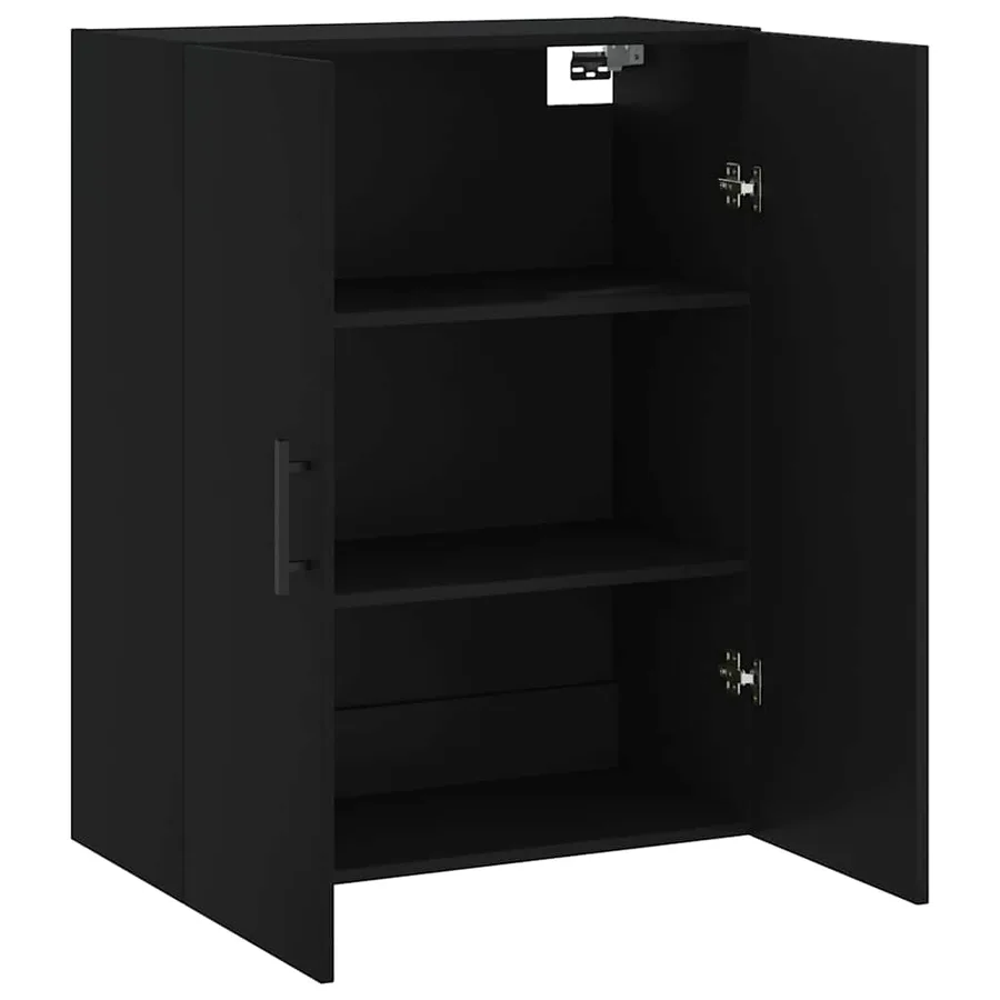 Armoire murale noir 69,5x34x90 cm - 6