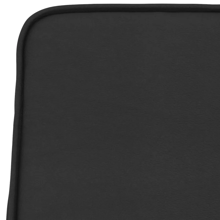 Chaise longue Noir 54x75x76 cm Similicuir - 6
