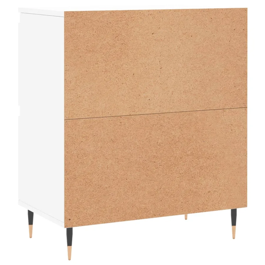Buffets 3 pcs Blanc Bois d'ingénierie - 8