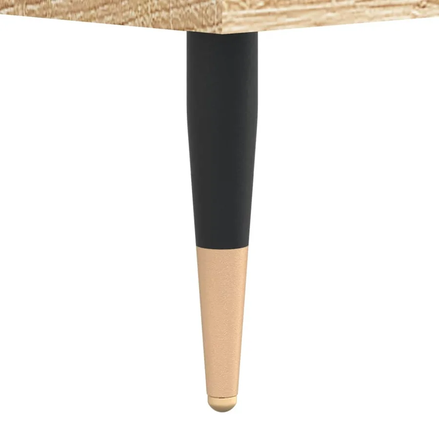 Buffets 2 pcs chêne sonoma bois d'ingénierie - 9