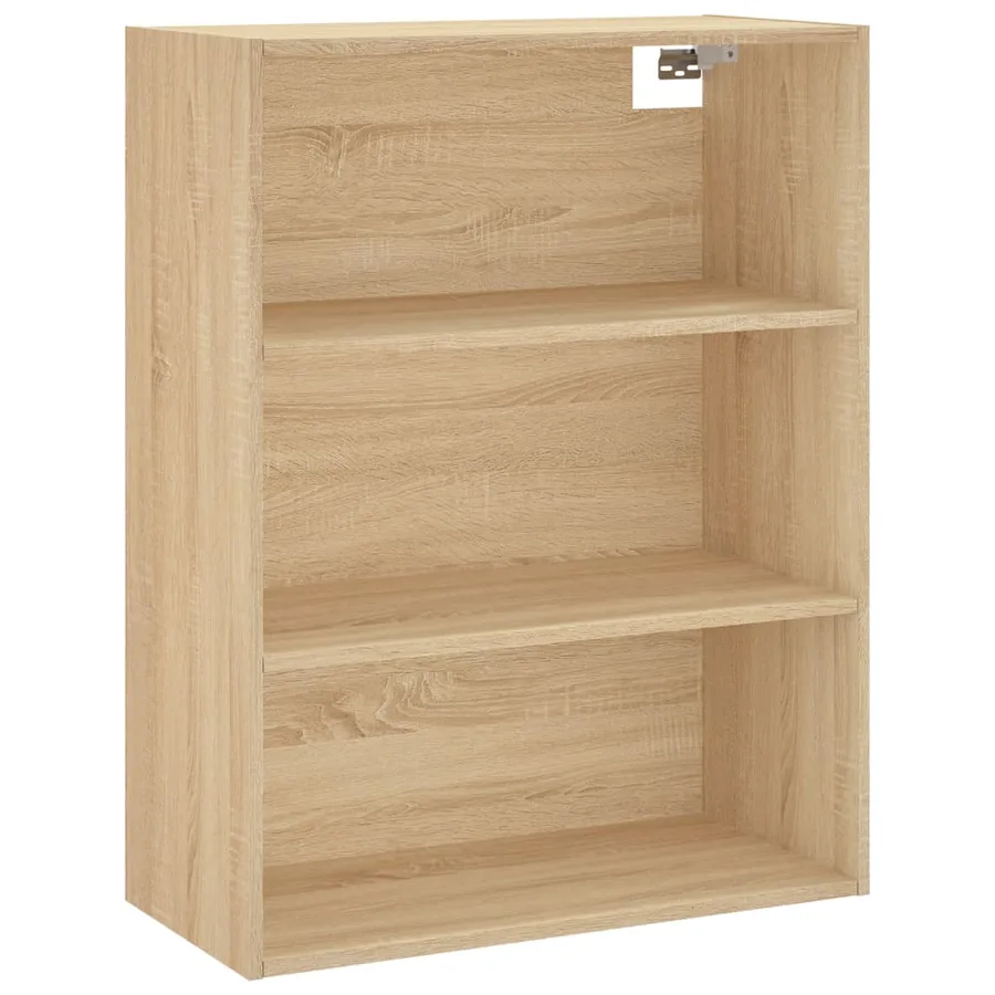 Buffet haut Chêne sonoma 69,5x34x180 cm Bois d'ingénierie - 5