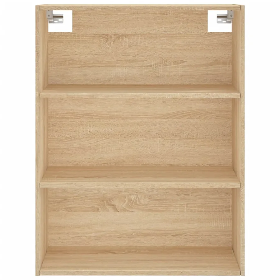 Buffet haut Chêne sonoma 69,5x34x180 cm Bois d'ingénierie - 6