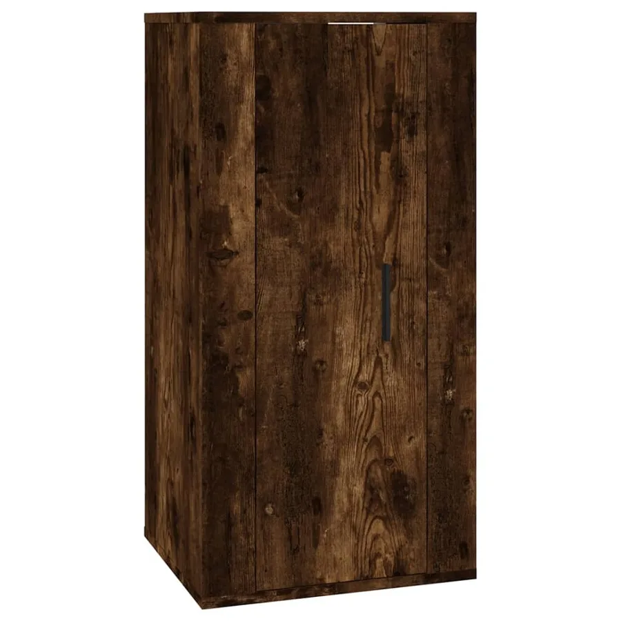 Ensemble de meubles TV 2 pcs Chêne fumé Bois d'ingénierie - 5