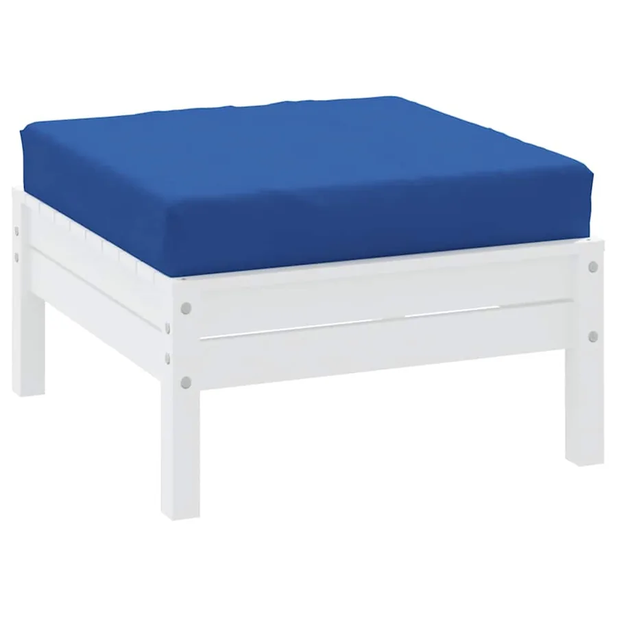 Coussin de palette bleu 60x60x9,5 cm tissu oxford - 3