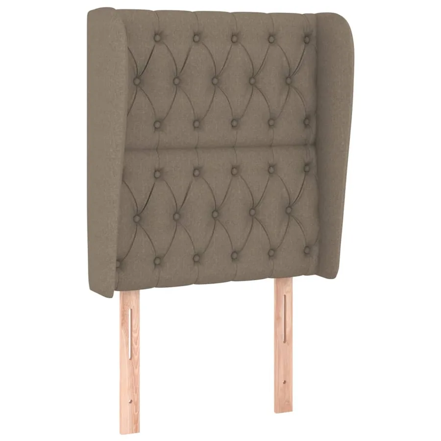 Sommier à lattes de lit avec matelas Taupe 80x200 cm Tissu - 6