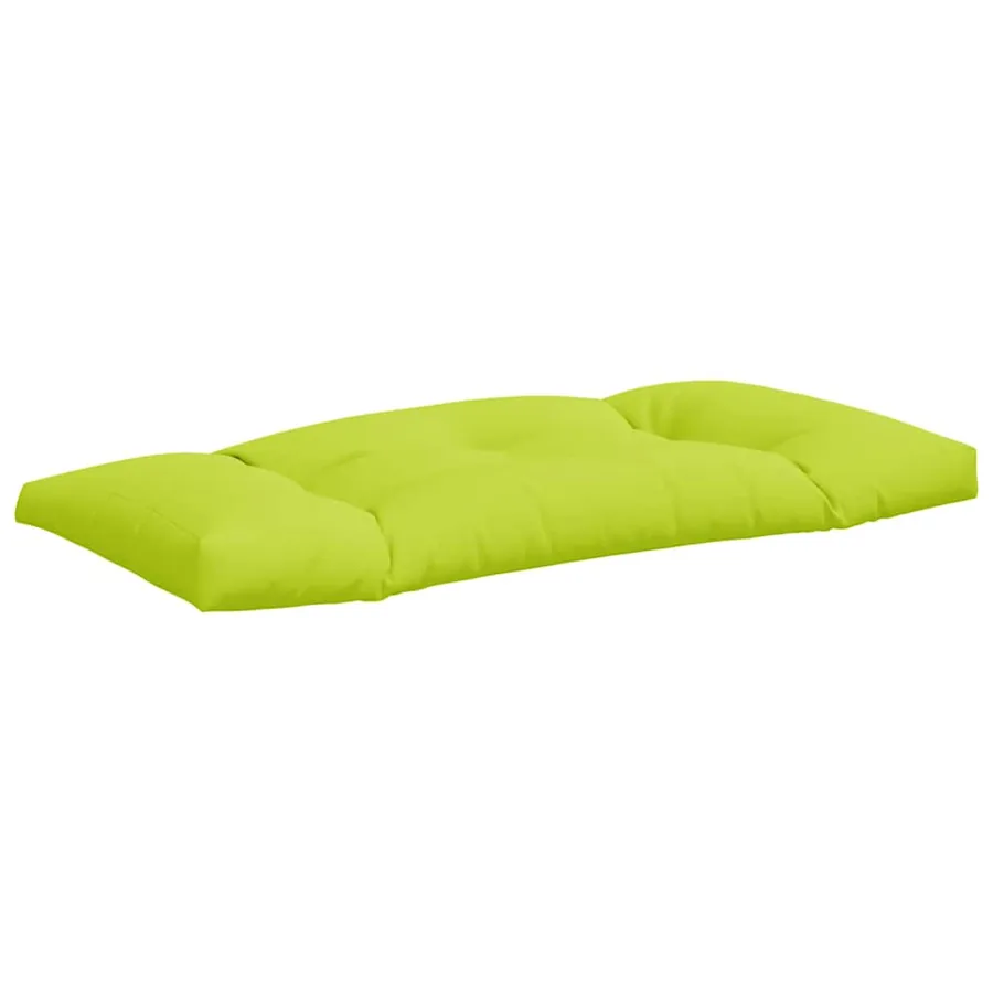 Coussins de palette lot de 3 vert vif tissu - 5