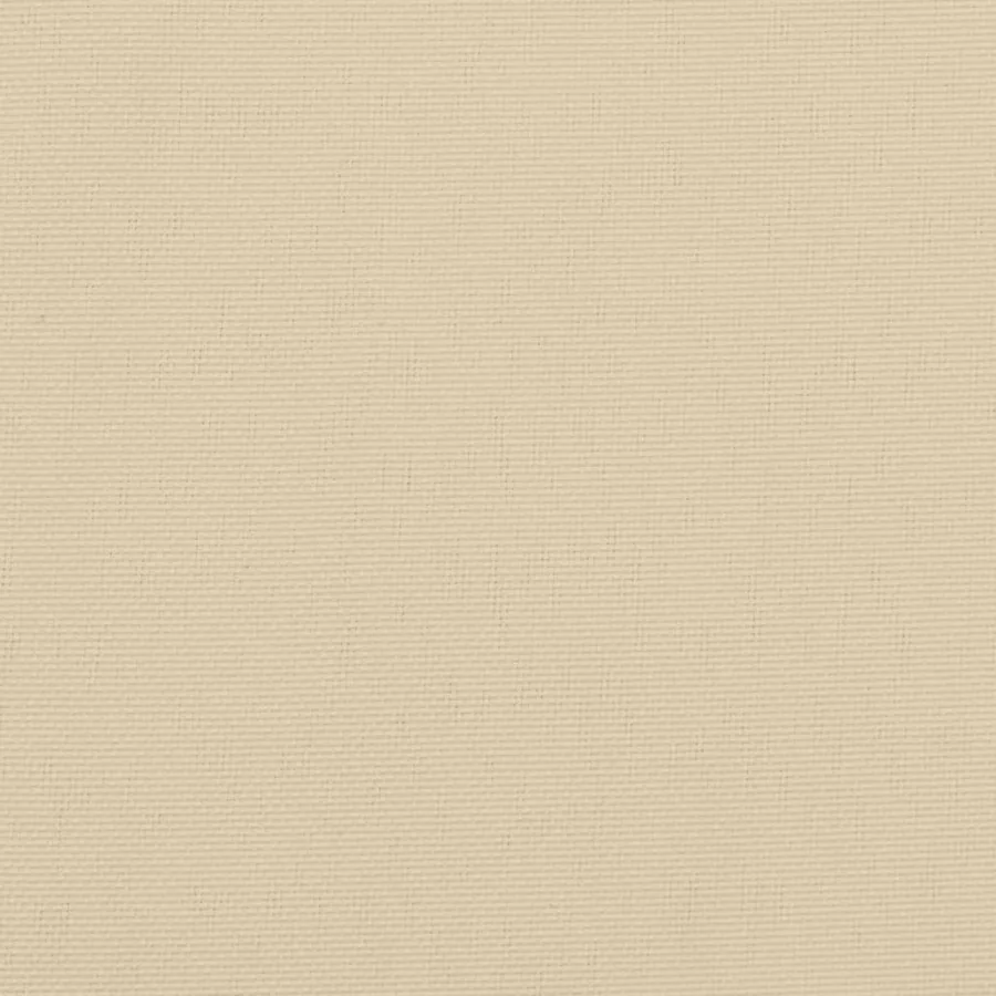 Coussin de palette beige 58x58x10 cm tissu - 9