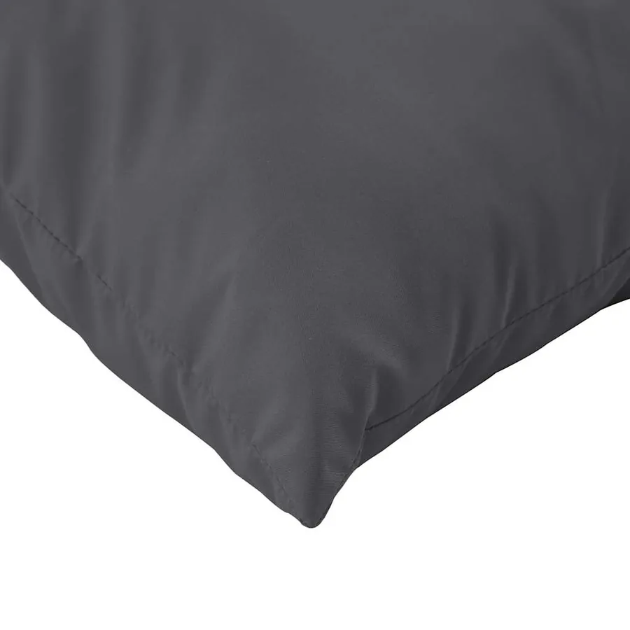 Coussins de palette lot de 3 anthracite tissu oxford - 7