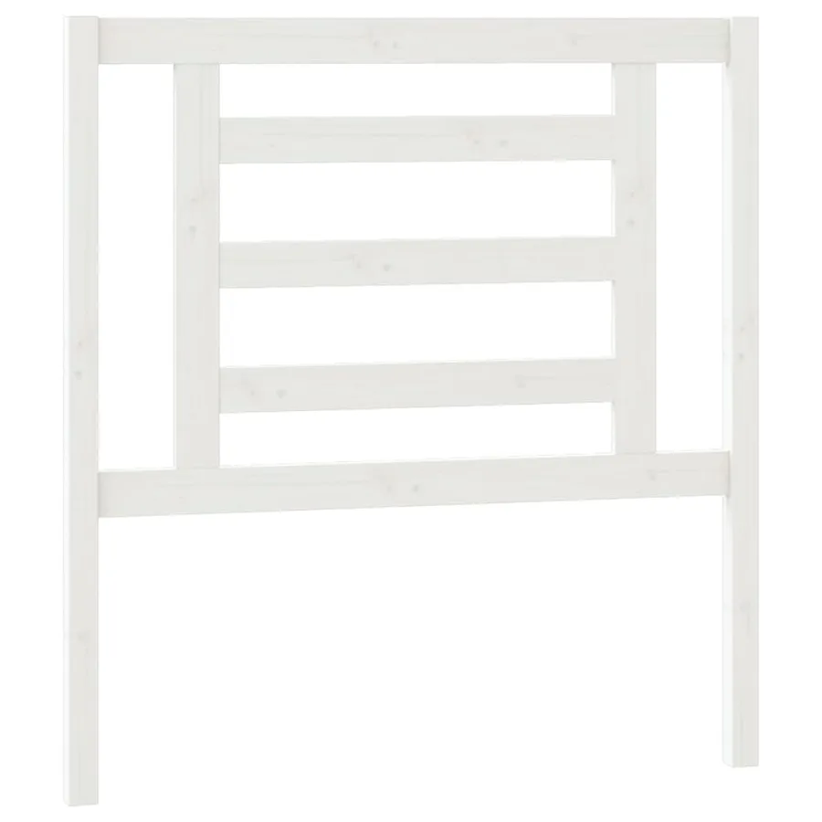 Lit coulissant sans matelas blanc 2x(90x190) cm - 6