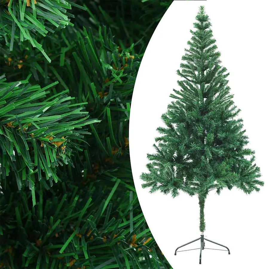Arbre de Noël artificiel pré-éclairé/boules 180 cm 564 branches - 2