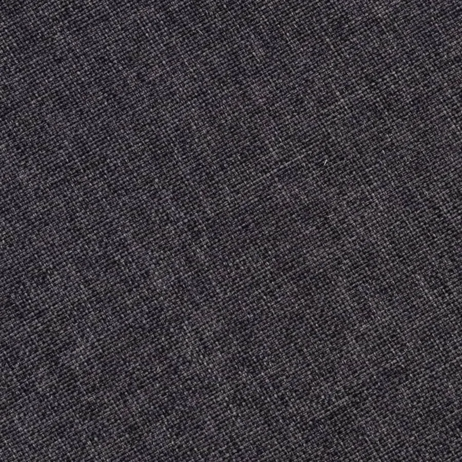 Chaises à manger lot de 6 bois courbé et tissu gris - 8