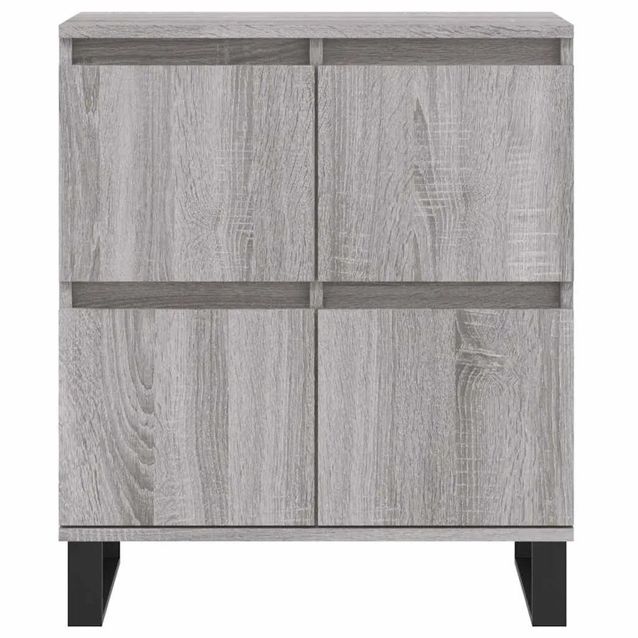 Buffet Sonoma gris 60x35x70 cm Bois d'ingénierie - 5