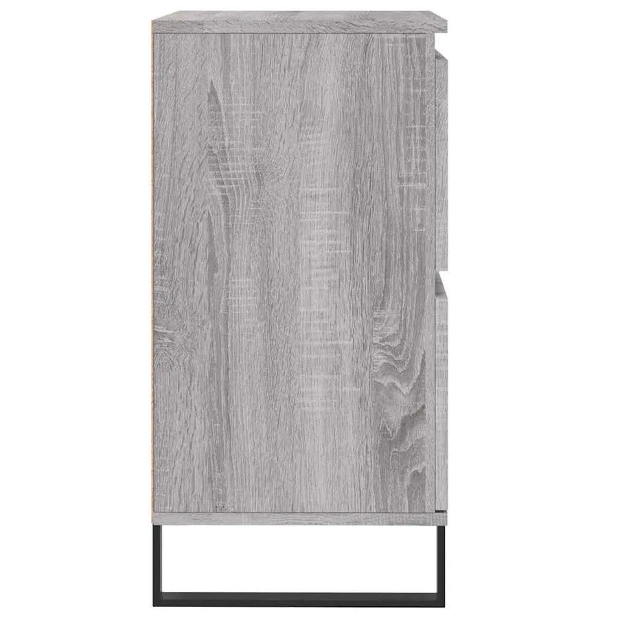 Buffet Sonoma gris 60x35x70 cm Bois d'ingénierie - 7