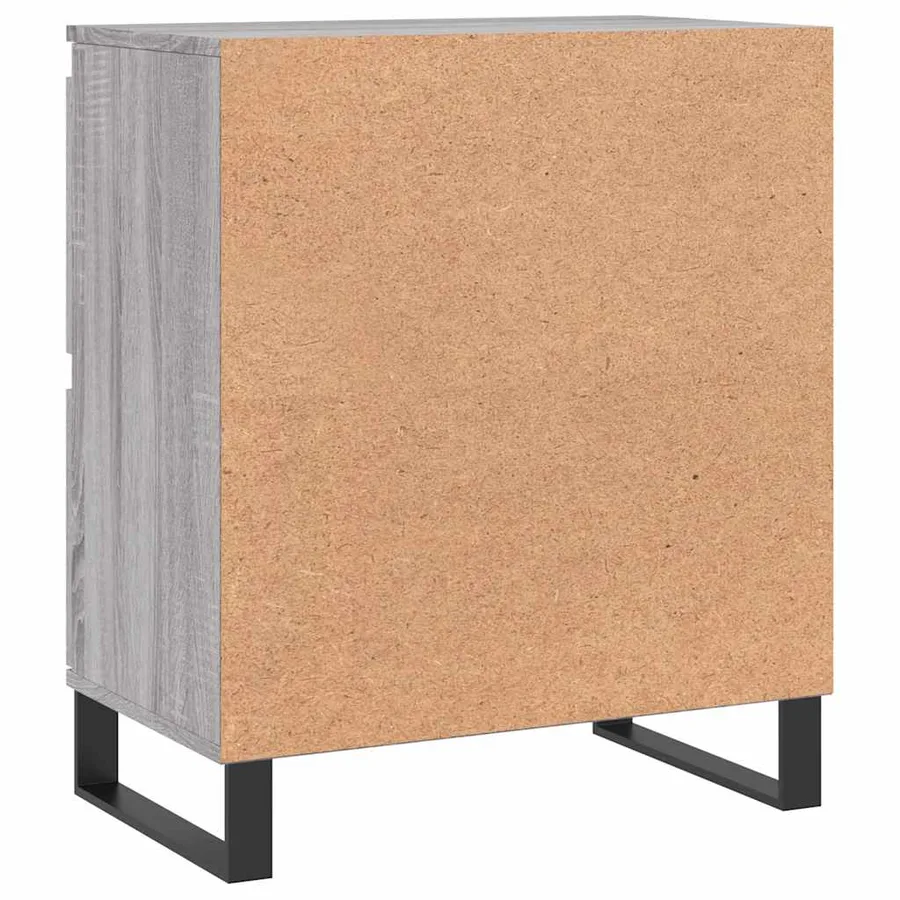 Buffet Sonoma gris 60x35x70 cm Bois d'ingénierie - 8