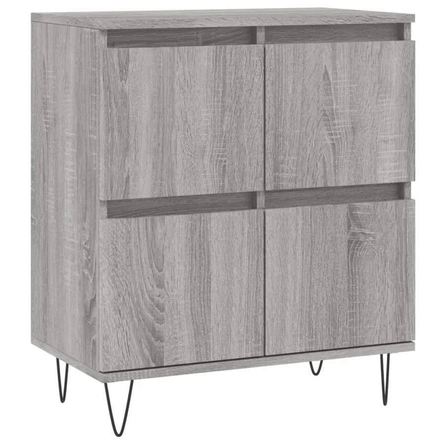 Buffet Sonoma gris 60x35x70 cm Bois d'ingénierie - 2