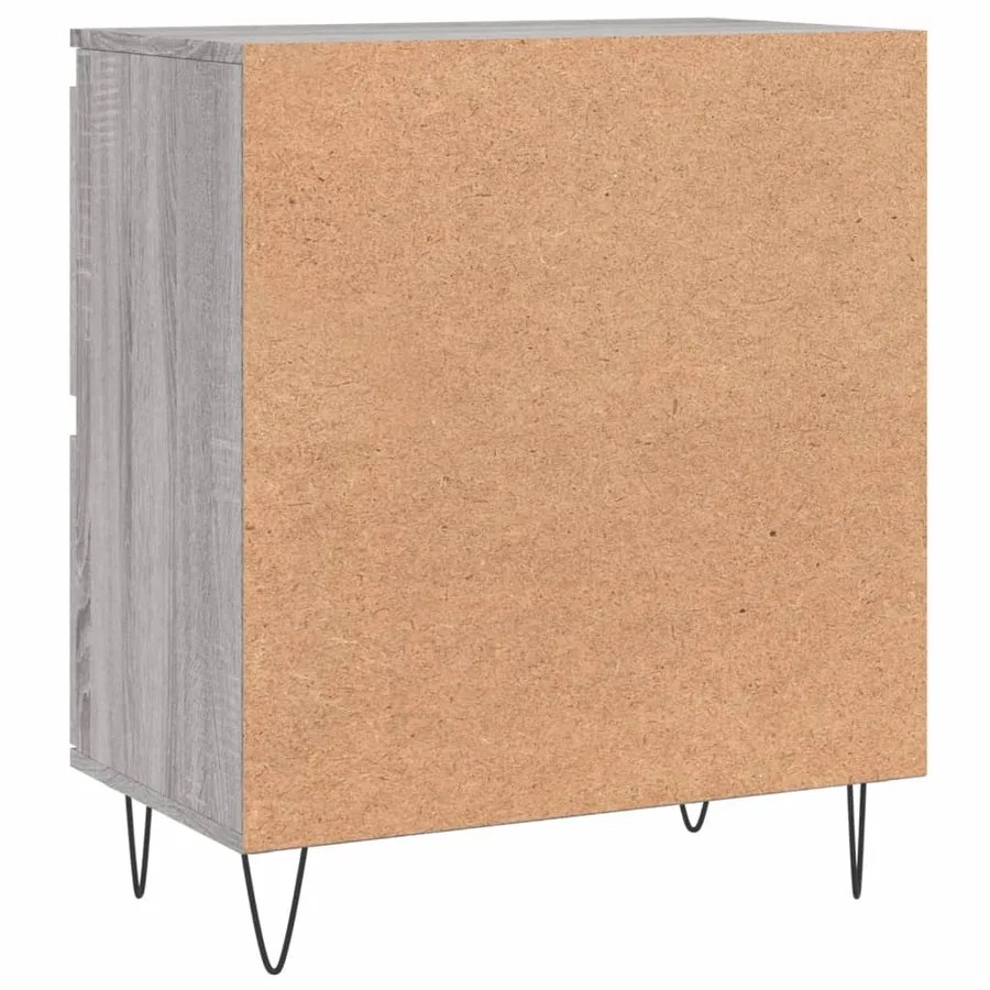 Buffet Sonoma gris 60x35x70 cm Bois d'ingénierie - 8