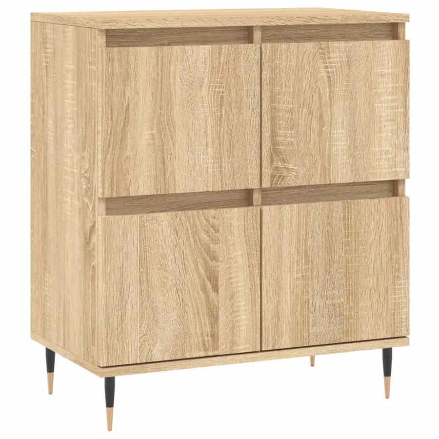 Buffet Chêne sonoma 60x35x70 cm Bois d'ingénierie - 2