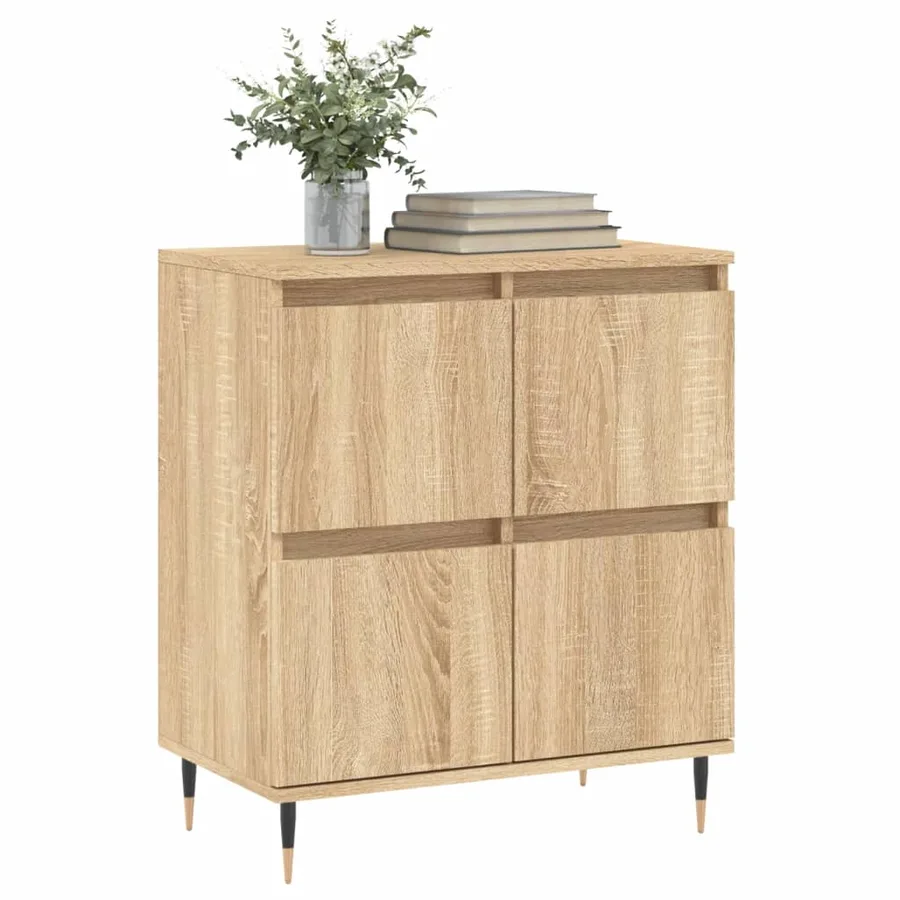 Buffet Chêne sonoma 60x35x70 cm Bois d'ingénierie - 3